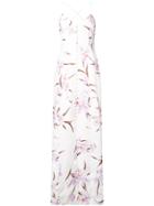 Zimmermann Long Floral Print Dress - White