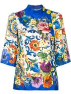 Dolce & Gabbana Mojolica Print Shirt - Multicolour