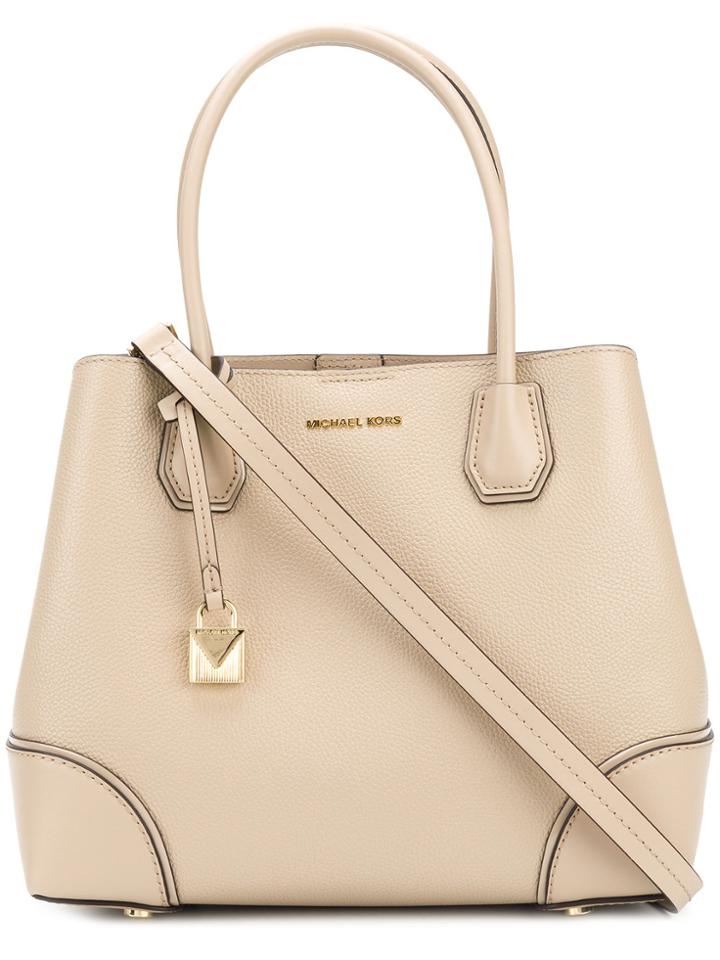 Michael Michael Kors Front Logo Tote Bag - Grey