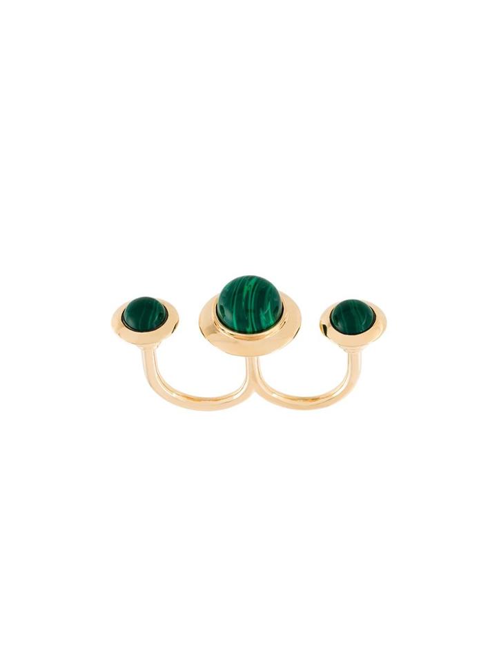 Eshvi 'astro' Double Ring - Metallic