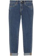 Burberry Skinny Fit Denim Jeans - Blue