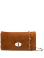 Miu Miu Iconic Crystal Clutch - Brown