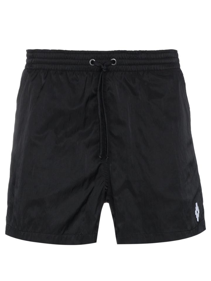 Marcelo Burlon County Of Milan Black Chico Swim Shorts