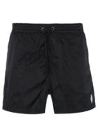 Marcelo Burlon County Of Milan Black Chico Swim Shorts
