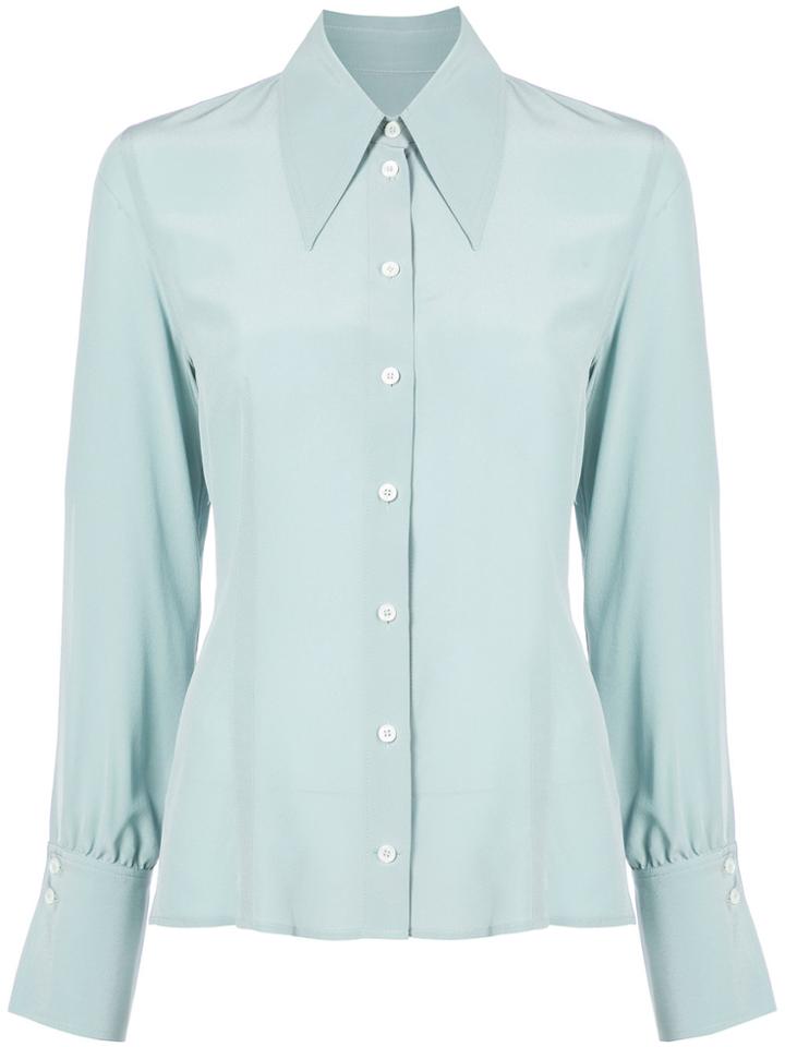 Victoria Beckham Fitted Shirt - Green