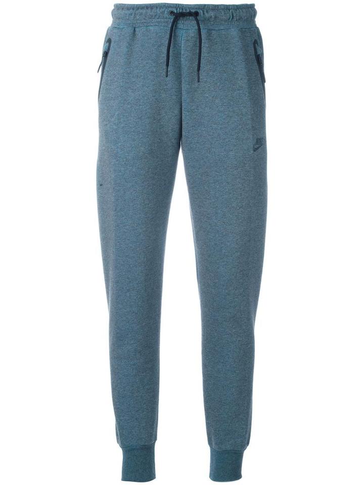 Nike Nikelab X Kim Jones Tech Fleece Track Pants, Women's, Size: Small, Blue, Cotton/polyester