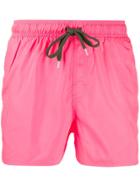 Sun 68 Plain Swim Shorts - Pink