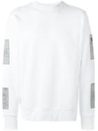 Hood By Air Print Sleeve Sweatshirt