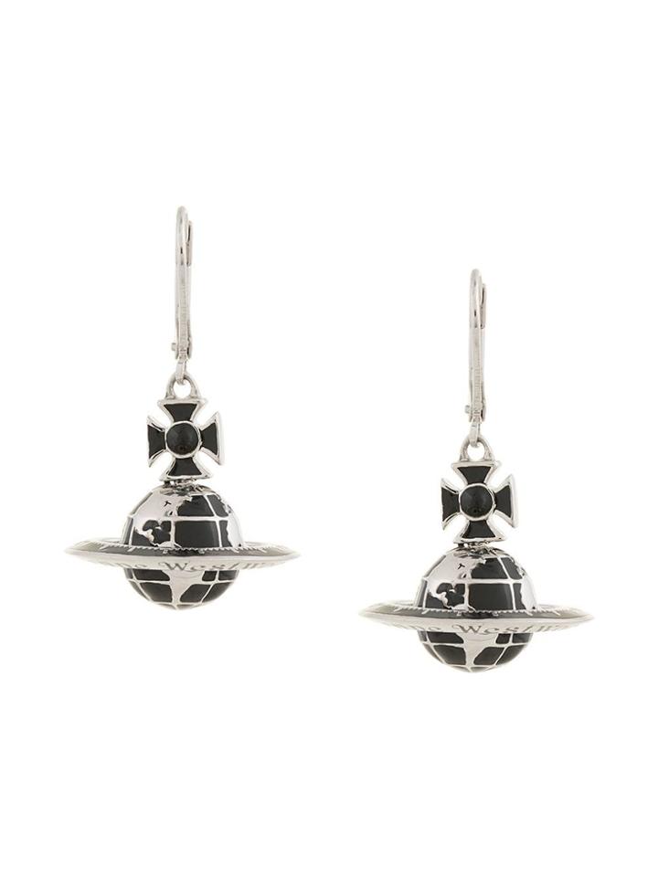 Vivienne Westwood Galileo Earrings - Silver