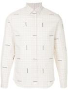 Maison Kitsuné Jacquard Classic Shirt - Neutrals