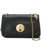 See By Chloé 'lois' Shoulder Bag, Black, Cotton/sheep Skin/shearling