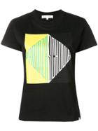 Proenza Schouler Pswl Split Graphic T-shirt - Green