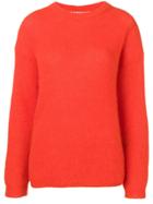 Vanessa Bruno Ribbed Knitted Jumper - Orange