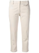 Prada Vintage 2000's Cropped Jeans - Neutrals