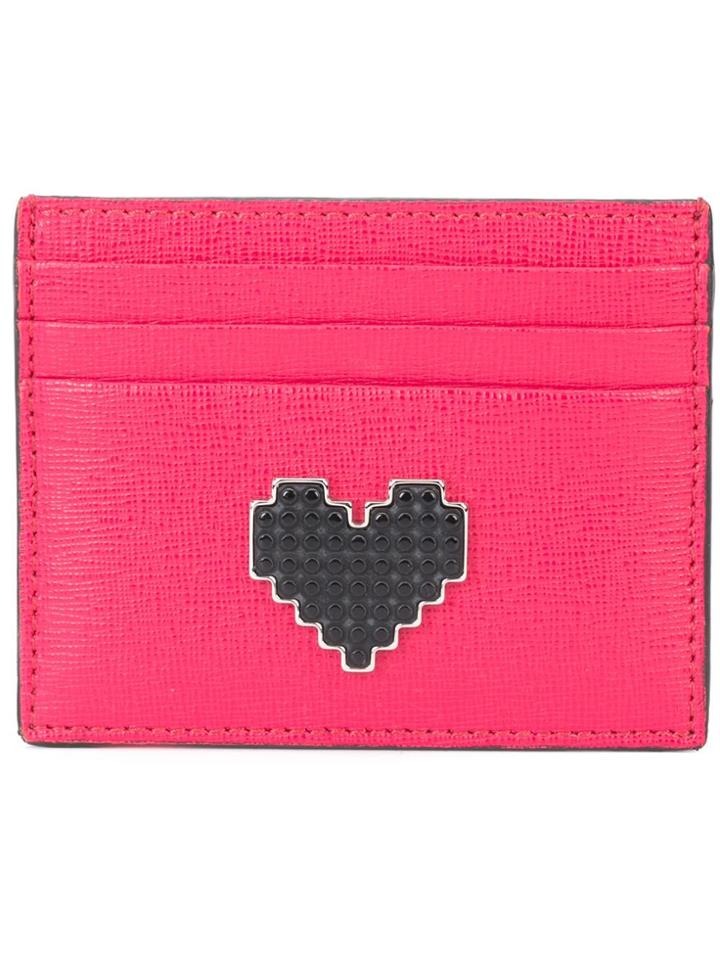 Les Petits Joueurs 'lolita' Open Cardholder - Red