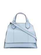 Emporio Armani Logo Top-handle Tote - Blue