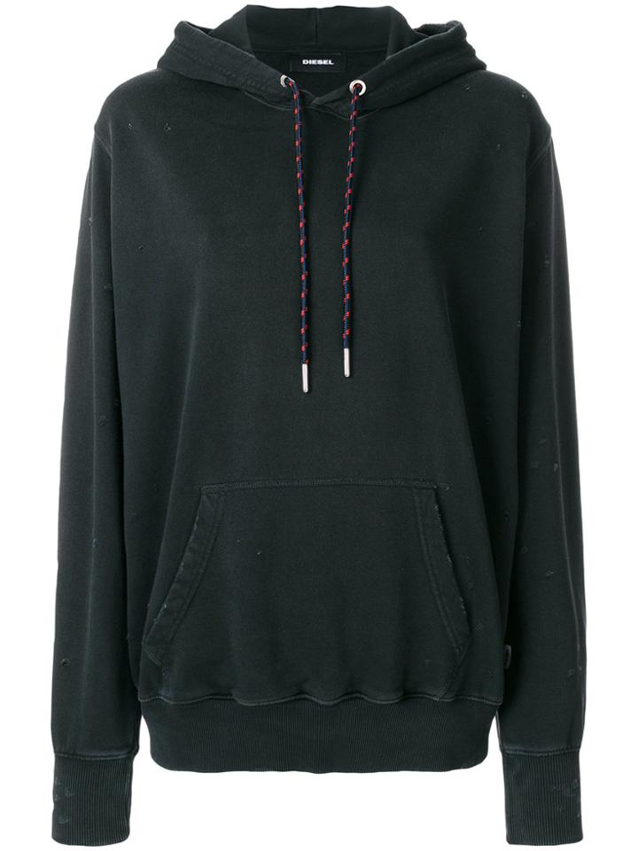 Diesel F-palms-fl Hoodie - Black