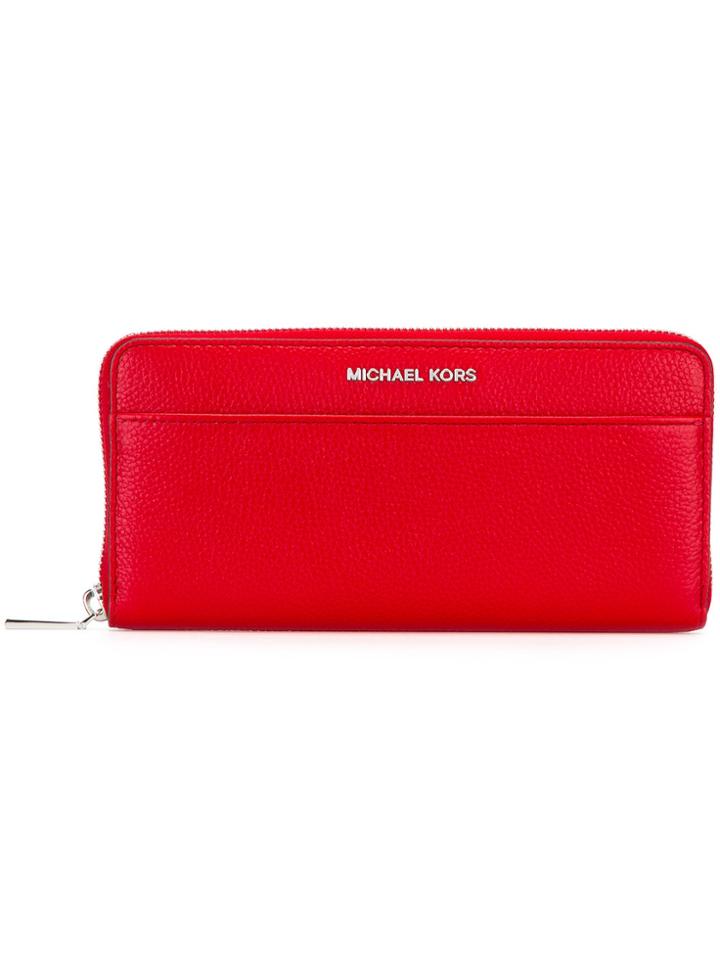 Michael Michael Kors Mercer Wallet - Red