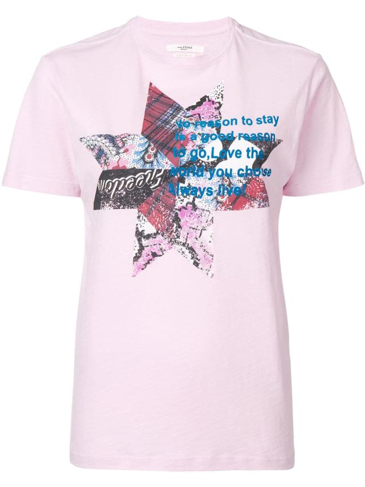 Isabel Marant Étoile Always Live! T-shirt - Pink