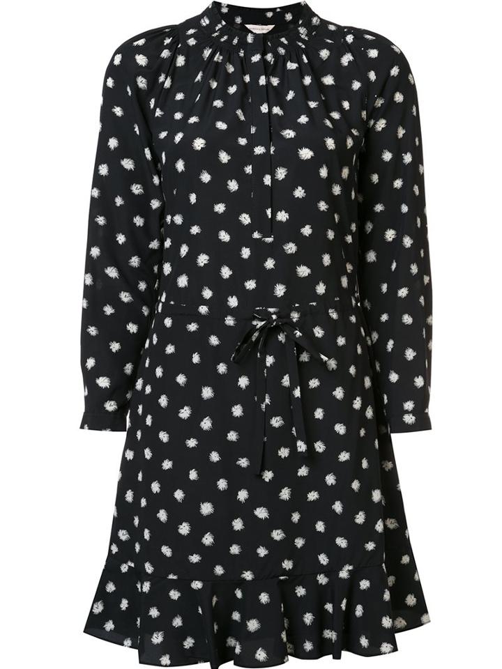 Rebecca Taylor Drawstring Detail Longsleeved Dress