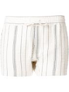 See By Chloé Striped Shorts - White