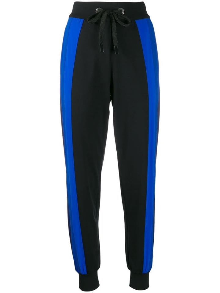 No Ka' Oi Colour-block Track Trousers - Black