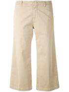 P.a.r.o.s.h. - Cotinto Cropped Trousers - Women - Cotton/spandex/elastane - Xl, Nude/neutrals, Cotton/spandex/elastane