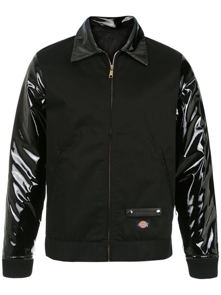 À La Garçonne Dickies Vinyl Panels Jacket - Black