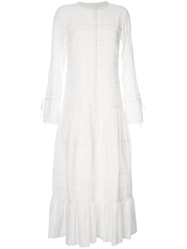 Sir. Celié Maxi Shirt Dress - White