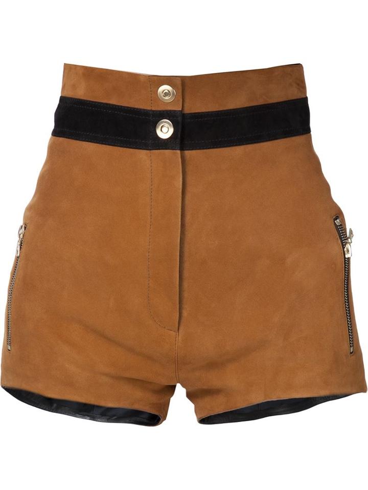 Beau Souci Contrast Waistband Shorts