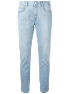 Stella Mccartney Fringed Stars Boyfriend Jeans, Women's, Size: 32, Blue, Cotton/spandex/elastane