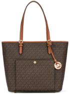 Michael Michael Kors Jet Set Travel Large Tote - Brown