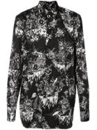 Givenchy Monsters Print Shirt - Black