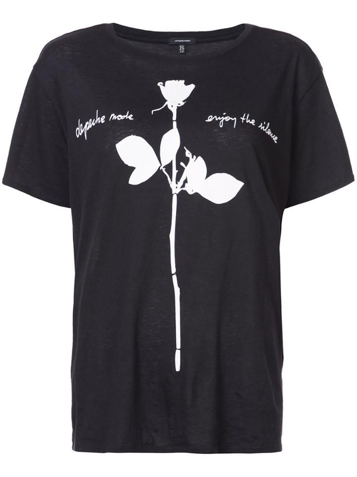 R13 Dm Violator Boy T-shirt - Black