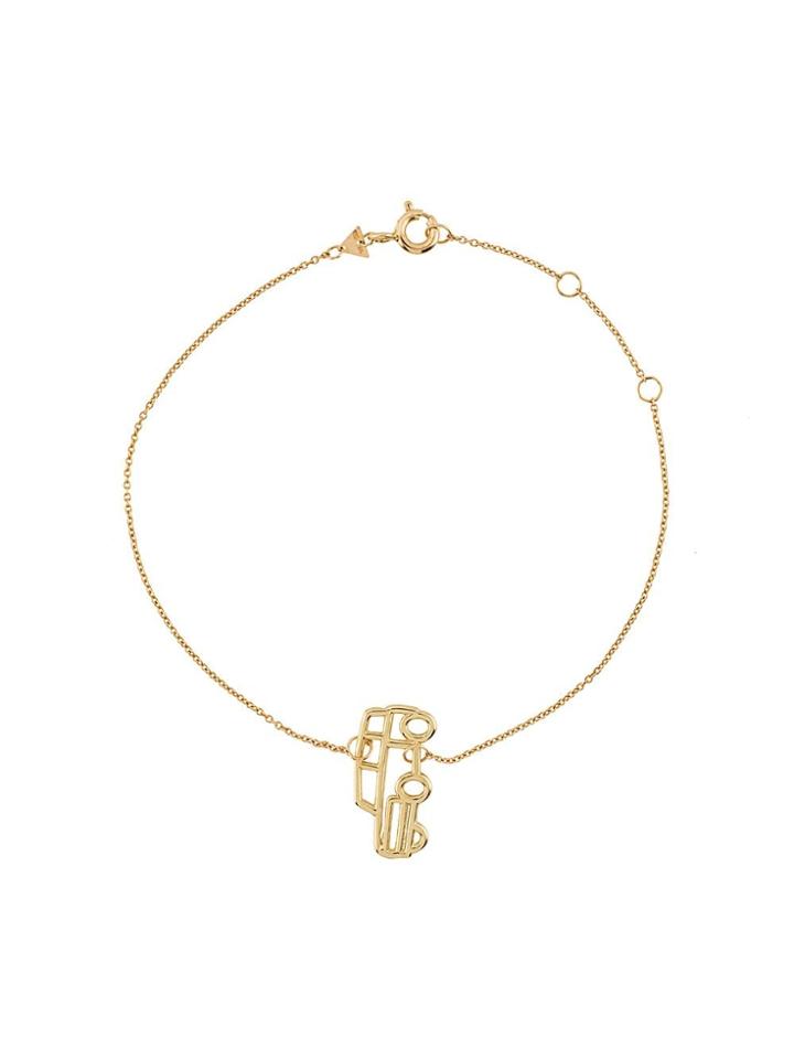 Aliita Jeephr Car Bracelet - J1000 Yellow Gold
