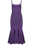 Cecilia Prado - Knit Midi Dress - Women - Acrylic/lurex/viscose - P, Pink/purple, Acrylic/lurex/viscose