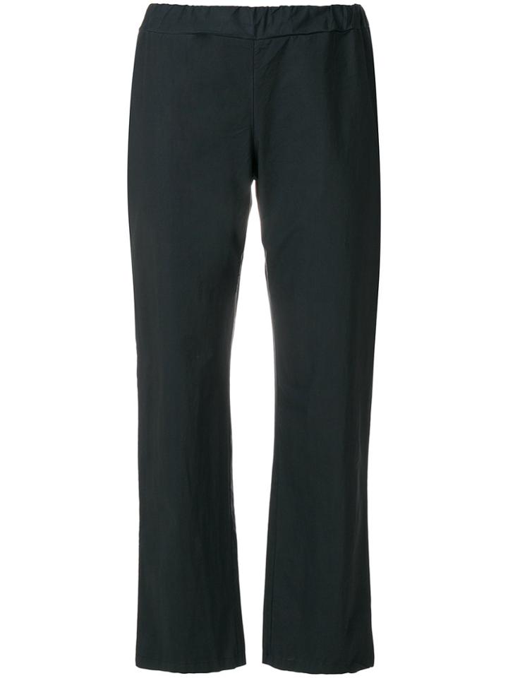 Labo Art Poplin Narrow Trousers - Grey