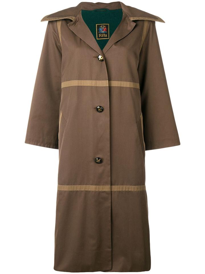 A.n.g.e.l.o. Vintage Cult 1960's Ritz Rain Coat - Green