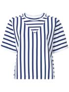 Ck Calvin Klein Basque Stripe T-shirt - Blue