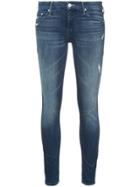 Mother Looker Mid-rise Jeans - Blue