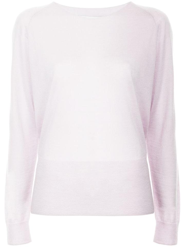 Iro Fine Knit Sweater - Pink & Purple