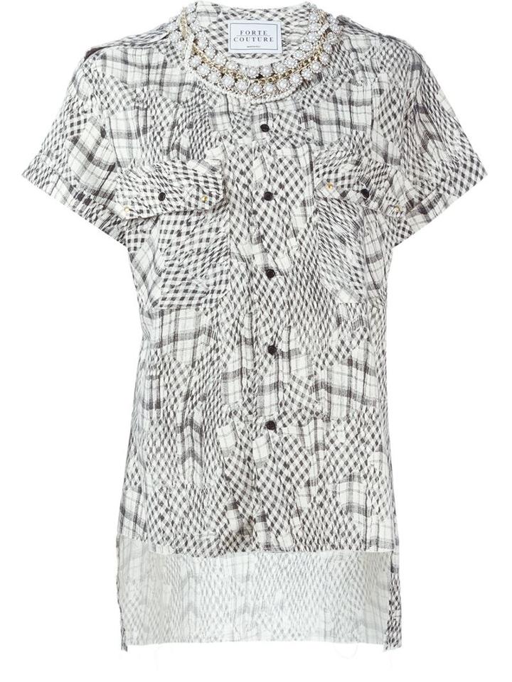 Forte Couture 'honour Kefiah' Shirt