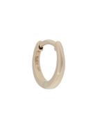 Maria Black Nude Huggie - Metallic