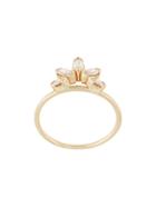 Natalie Marie 14kt Yellow Gold Diamond Sun Ring