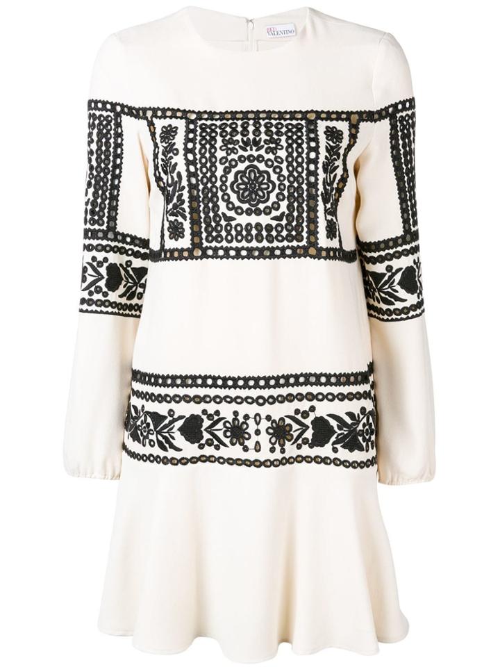 Red Valentino Red Valentino Qr0va10k43s 0an Bianco Natural