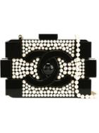 Chanel Vintage 'brick' Pearl Clutch