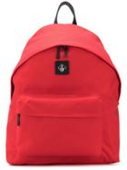 Golden Goose Deluxe Brand The Logo Patch Backpack - Red