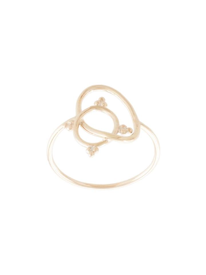 Natalie Marie 9kt Yellow Gold Lani Ring