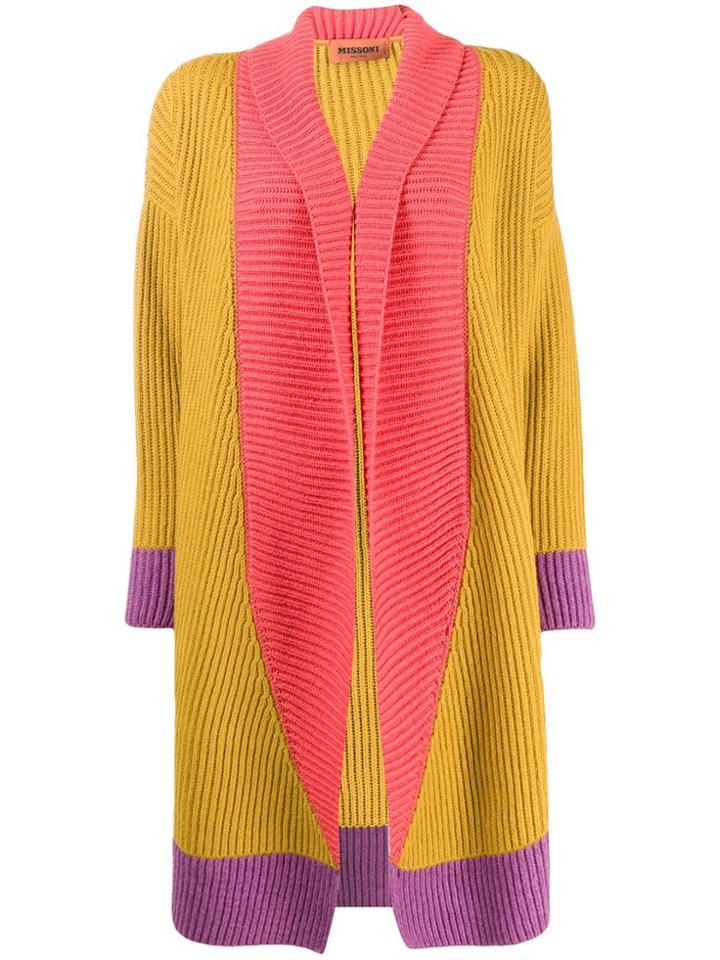 Missoni Colour-block Cardigan - Yellow