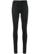 Isabel Benenato Skinny Trousers - Black